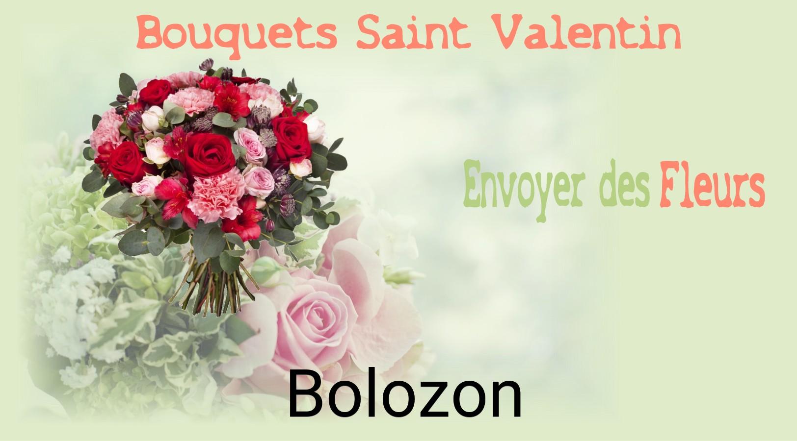 Roses de Saint-Valentin livrées à Bolozon